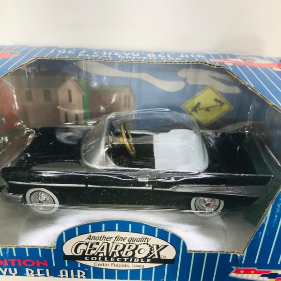 Gearbox 1997 Vintage 1957 Chevy Bel Air Convertible Serial #05370 Pedal Car New - Picture 3 of 11